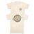 Men's Ivory Deer Camo Circle Logo Pocket Short Sleeve Graphic Tee Shirt by Old Row