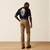 Rebar M5 DuraStretch Made Tough Straight Leg Pant in Khaki by Ariat