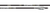 5.0 Match Grade Arrow Shaft with Hit and Collar by Easton Archery