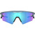 Sphaera Slash Matte Transparent Stonewash Frames with Sapphire Polarized Lenses by Oakley