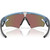 Sphaera Slash Matte Transparent Stonewash Frames with Sapphire Polarized Lenses by Oakley