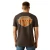 Men's Ol' Style Lockup Short Sleeve Vintage Black Graphic Tee Shirt by Ariat