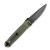 OD Green Quick Strike Hidden Release 3.25" Blade Folding Knife by CobraTec