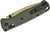 Bugout AXIS Folding Knife with Dark Olive Grivory Handle by Benchmade