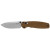 Broadside Spear Point Folding Knife with Tan Handle by Kershaw