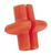 Slotted Kisser Button by Pine Ridge Archery - Orange