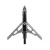 3 Pack 2 Inch Black Series Cut on Contact Broadheads by Rage