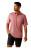 Red All Over Print Short Sleeve Polo Shirt by Ariat