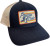 Retro Trucker Hat in Blue by Prairie Oak Waterfowl Retro Trucker Hat in Blue by Prairie Oak Waterfowl