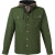 Men's Campfire Canvas Shirt Jacket Hoodie by Drake