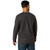 Men's Cotton Strong Standard Long Sleeve Charcoal Black Graphic Tee Shirt by Ariat