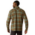 Men's Henry Retro Fit Snap Long Sleeve Green Button Up Shirt by Ariat