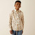 Ariat Boys Saint Long Sleeve Shirt in Off White