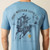 Ariat Blazing Saddle Short Sleeve Tee in blue