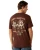 Men's Haters Club Short Sleeve Deep Mahogony Graphic Tee Shirt by Ariat