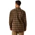 Men's Rebar Flannel DuraStretch Long Sleeve Brown Work Shirt by Ariat