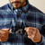 Rebar Flannel DuraStretch Work Shirt in Monument