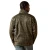 Men's Caldwell Logo Quarter Zip Green Treebark Sweater by Ariat