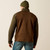 Caldwell Logo 1/4 Zip Sweater in brown