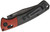 Mini Crooked River Burnt Copper Black Micarta 3.4" Blade Folding Knife by Benchmade