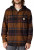 Men's Rugged Flex Flannel Fleece Lined Hooded Shirt by Carhartt
