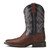 Youth Tycoon Brazen Brown Leather Western Boots by Ariat