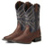 Youth Tycoon Brazen Brown Leather Western Boots by Ariat
