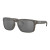 Holbrook Sunglasses with Woodgrain Frames and Prizm Black Polarized Lenses by Oakley