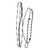 62 Inch Traditional Black and White Take Down #2 Bow String by Bear Archery