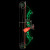 Sucker Punch Pro RTF Bowfishing Bow in Glow and White by Cajun