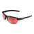 Swivel Sunglasses with Black Frames and Brown & Red Lenses by BEX