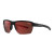 Swivel Sunglasses with Black Frames and Brown & Red Lenses by BEX
