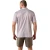 Men's All Over Print Short Sleeve White Polo Shirt by Ariat