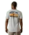 Men's Banner Badge Short Sleeve Grey Graphic Tee Shirt by Ariat