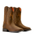 Youth Deer Ridge Square Toe Western Leather Boots by Ariat