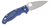 Manix 2 Lightweight 3-3/8 Inch Blade Folding Knife with Translucent Blue Handle by Spyderco
