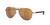 Peli Sunglasses with Brushed Gunmetel Frames and Gold Mirror Polarized Glass Lenses by Costa Del Mar