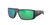 Blackfin Pro Sunglasses with Matte Black Frames and Green Mirror Polzarized Glass Lenses by Costa Del Mar