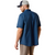 Men's Navy Printed VentTEK Outbound Classic Fit Short Sleeve Button Up Shirt by Ariat