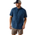 Men's Navy Printed VentTEK Outbound Classic Fit Short Sleeve Button Up Shirt by Ariat