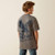 Youth Patriot Short Sleeve Tee Shirt in Gray by Ariat