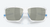Rinconcito Sunglasses with Polished Clear Frames and 580G Polorized Glass Lenses by Costa Del Mar