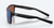 Rincon Sunglasses with Matte Black Frames and 580G Green Lenses by Costa Del Mar