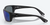Jose Sunglasses with Blackout Frames and 580P Blue Mirror Lenses by Costa Del Mar