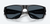 Finlet Sunglasses with Matte Black Frames and 580P Gray Lenses by Costa Del Mar