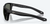 Broadbill II Sunglasses with Matte Black Frames and 580G Gray Lenses by Costa Del Mar