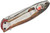 Rainbow Trout Leek 3" Blade Folding Assisted Flipper Knife by Kershaw