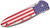 USA Flag Leek 3" Blade Folding Knife by Kershaw