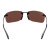 Legolas OTG Sunglasses with Matte Black Frames & Brown and Silver Lenses by Bex