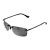 Legolas OTG Sunglasses with Matte Black Frames & Gray and Silver Lenses by Bex